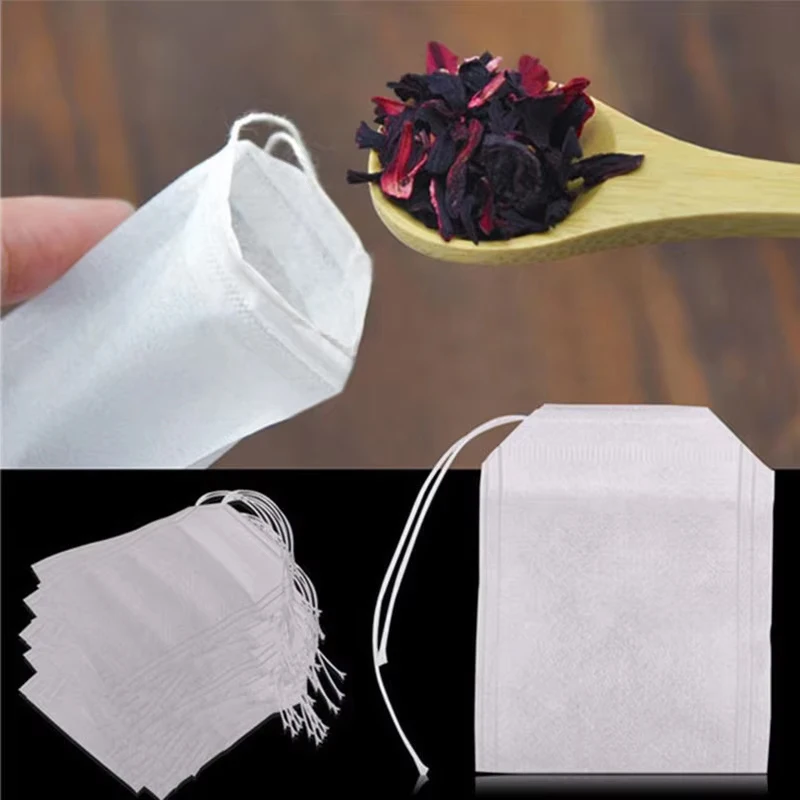 100Pcs Disposable Teabags Non- - đánh giá và giá Herbal Wellness Tea
