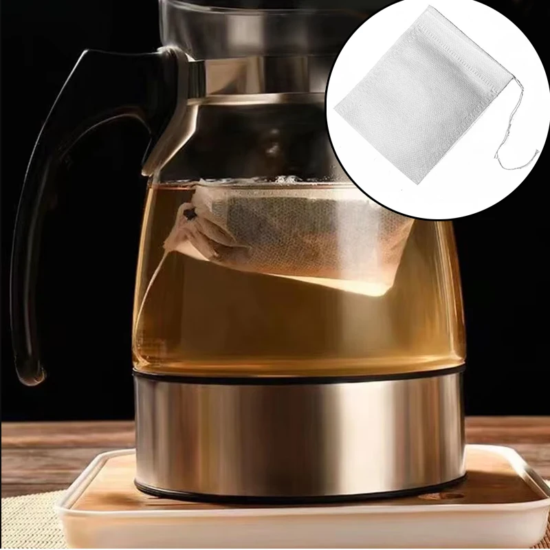 100Pcs Disposable Teabags Non- - đánh giá và giá Herbal Wellness Tea