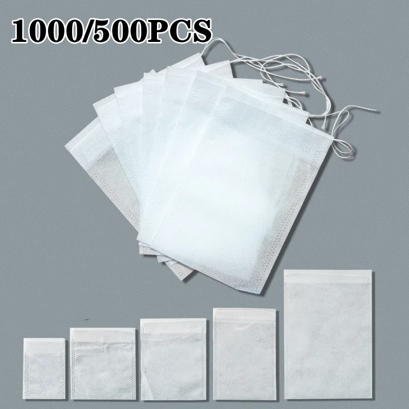 1000-100Pcs Disposable Teabags - đánh giá và giá Herbal Wellness Tea