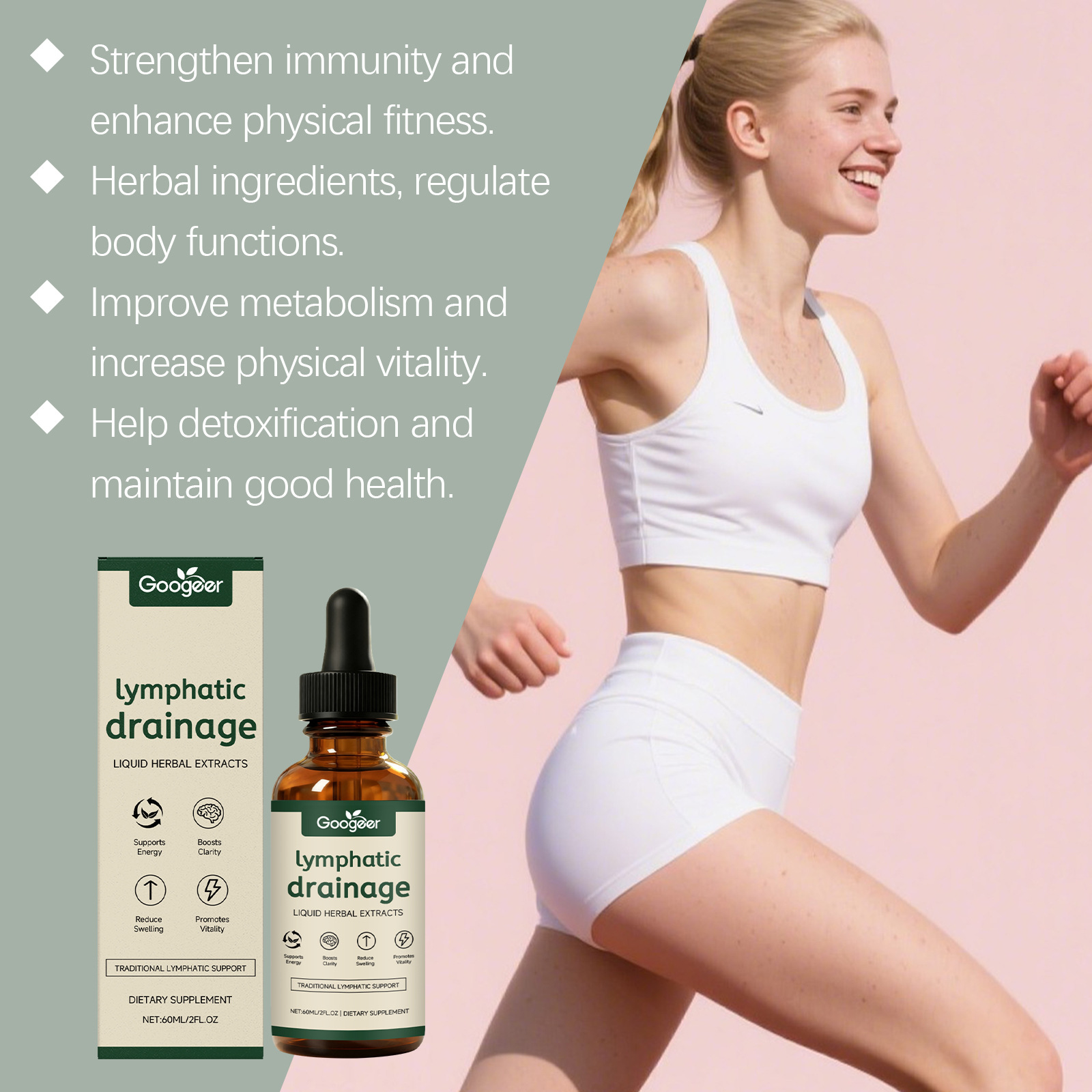 Lymphatic Drainage Drops 11-in - đánh giá và giá Herbal Weight