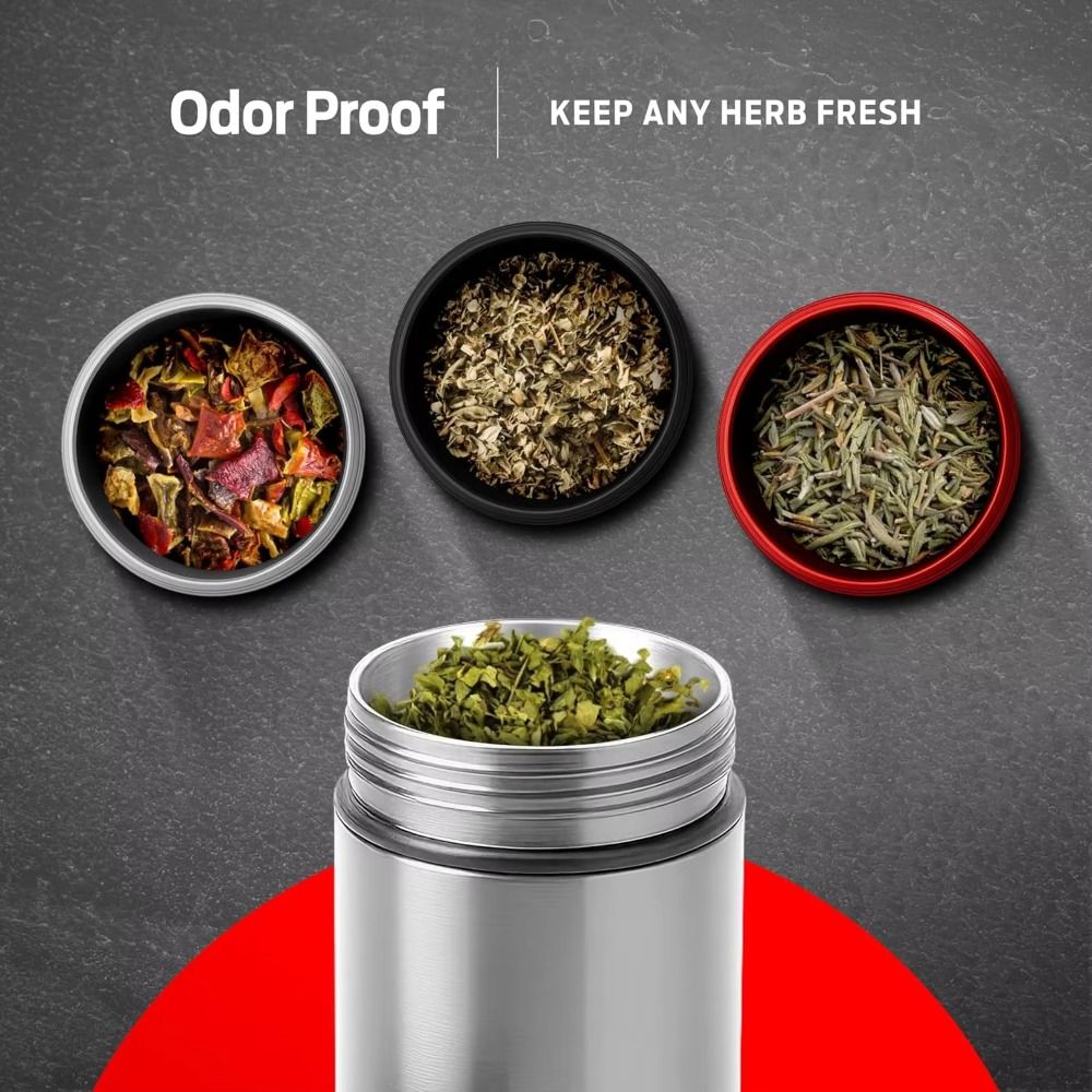 New Portable Aluminum Jar 50ml - đánh giá và giá Herbal Wellness Tea