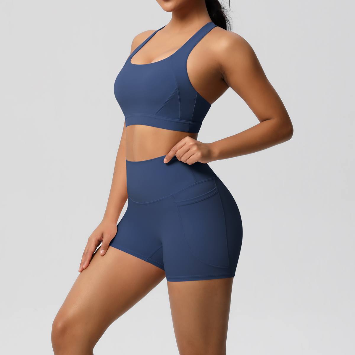 2PCS Sportswear With Pocketed  - đánh giá và giá Herbal Yoga