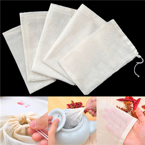 1/10 Cái Cotton Túi Trà Muslin - đánh giá và giá Herbal Wellness Tea