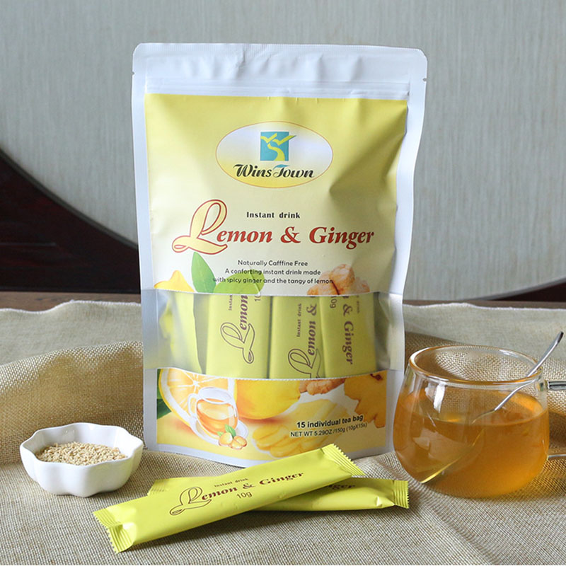 Natural Lemon Ginger Tea Pain  - đánh giá và giá Herbal Wellness Tea