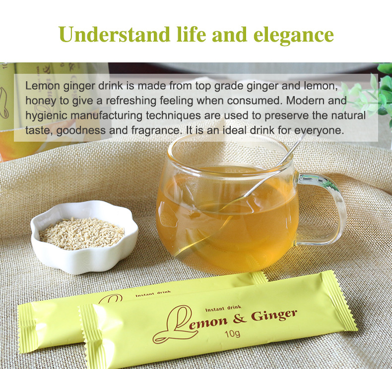 Natural Lemon Ginger Tea Pain  - đánh giá và giá Herbal Wellness Tea